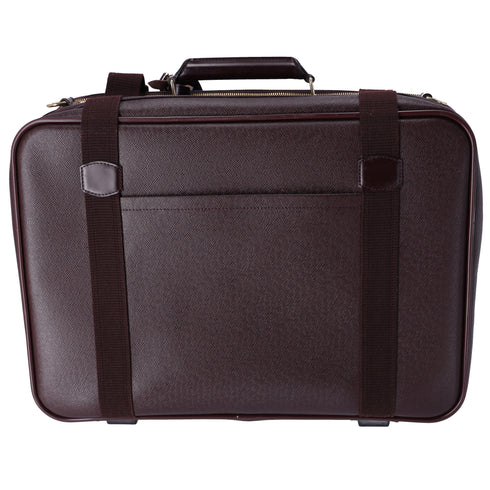 Louis Vuitton Satellite Taiga Boston Travel Bag M30096 Acajou Calf